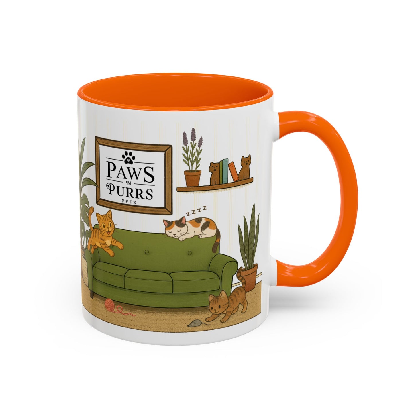 Cat House Zoomies – Cat Lovers Accent Mug