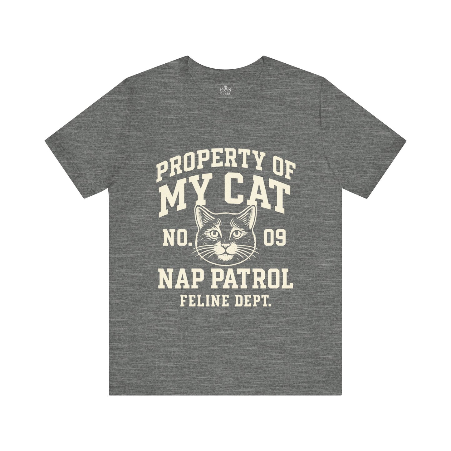 Property of My Cat Nap Patrol - Soft Unisex T-Shirt