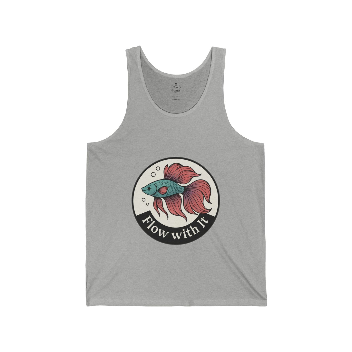 Flow With It – Betta Fish Men's Tank Top