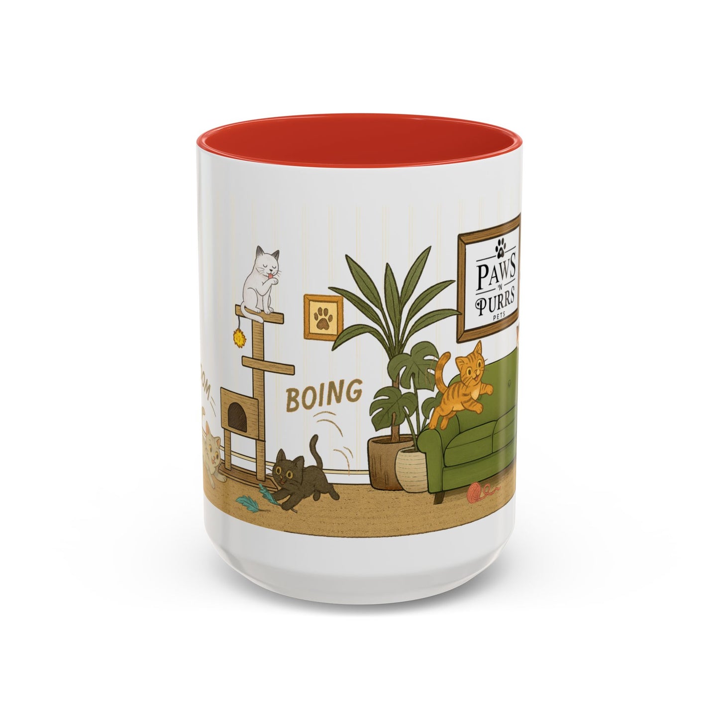 Cat House Zoomies – Cat Lovers Accent Mug