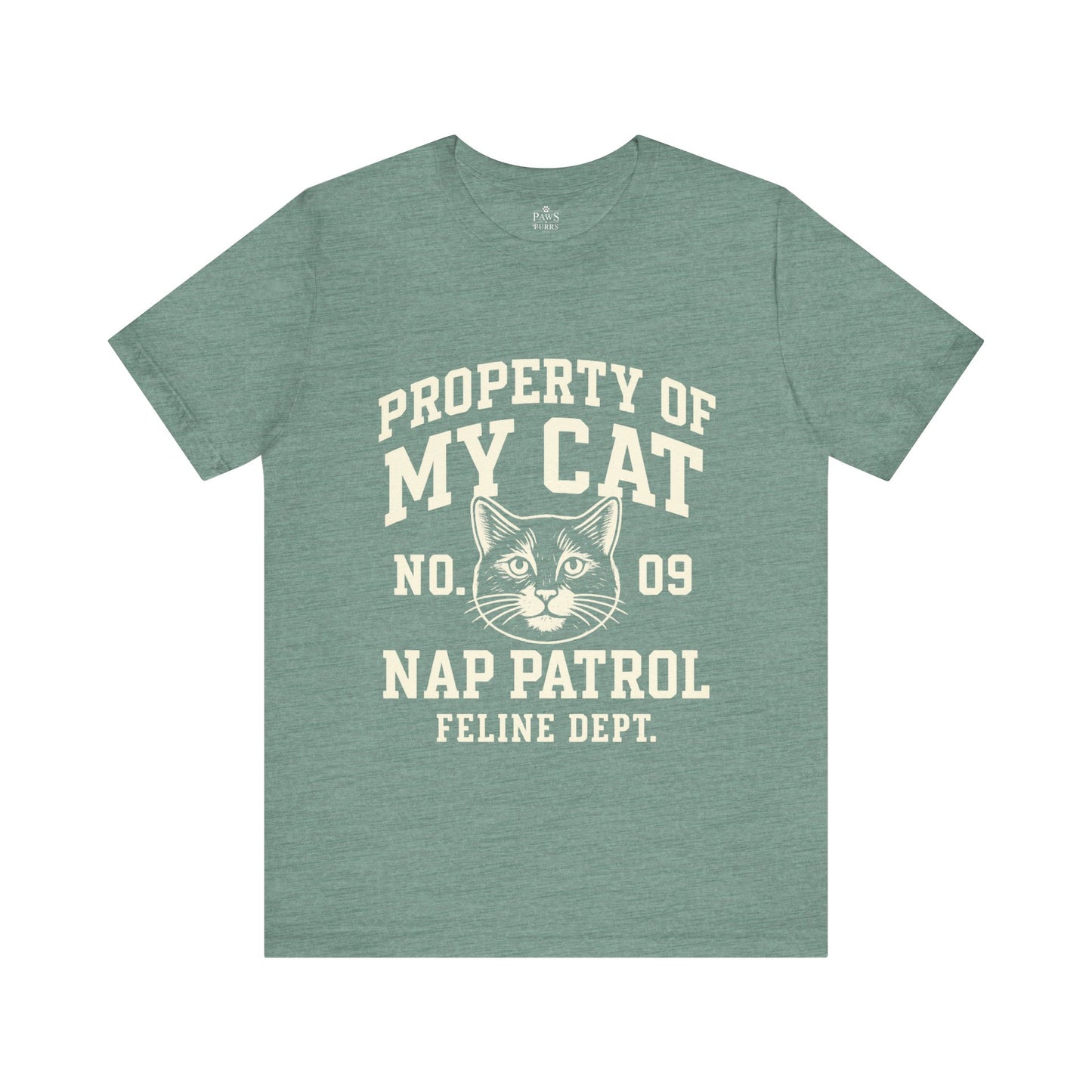 Property of My Cat Nap Patrol - Soft Unisex T-Shirt