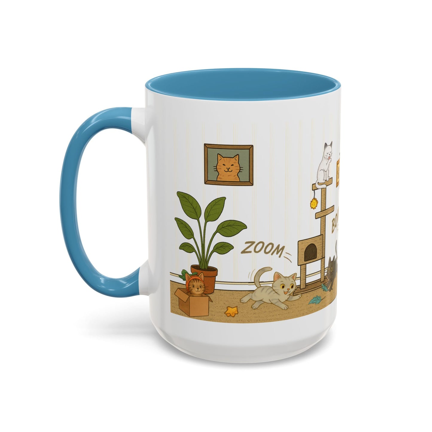Cat House Zoomies – Cat Lovers Accent Mug