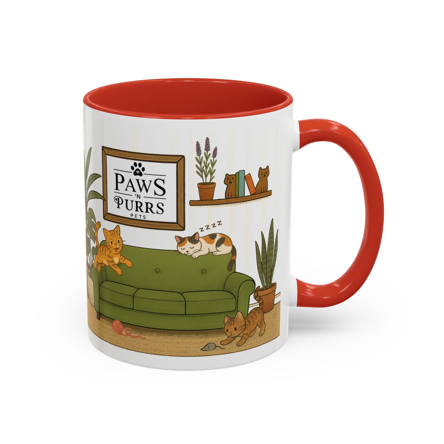 Cat House Zoomies – Cat Lovers Accent Mug