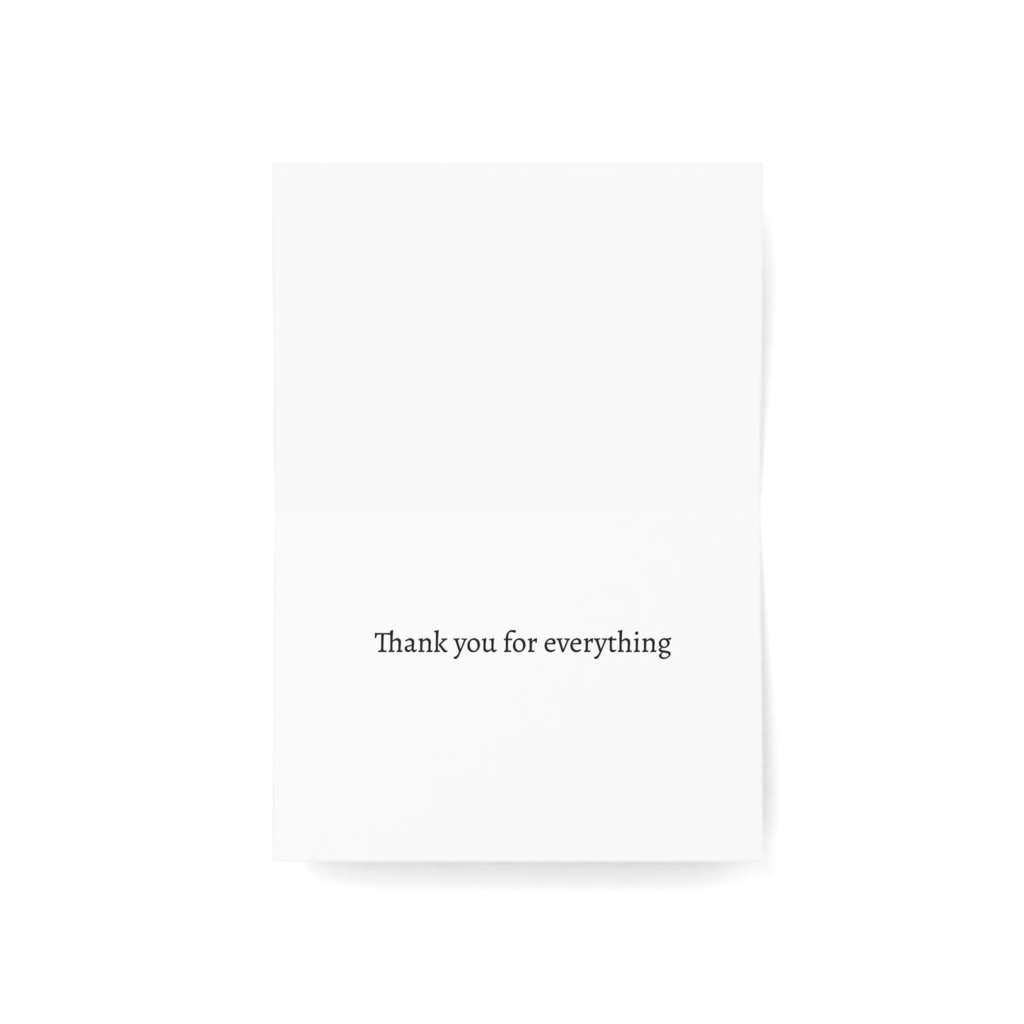 My Best Friend: Thank You – Cat Art Greeting Card