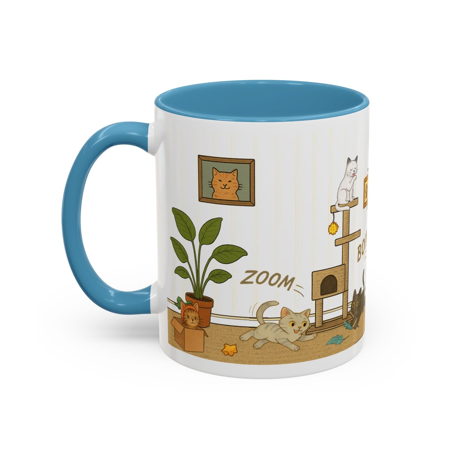 Cat House Zoomies – Cat Lovers Accent Mug