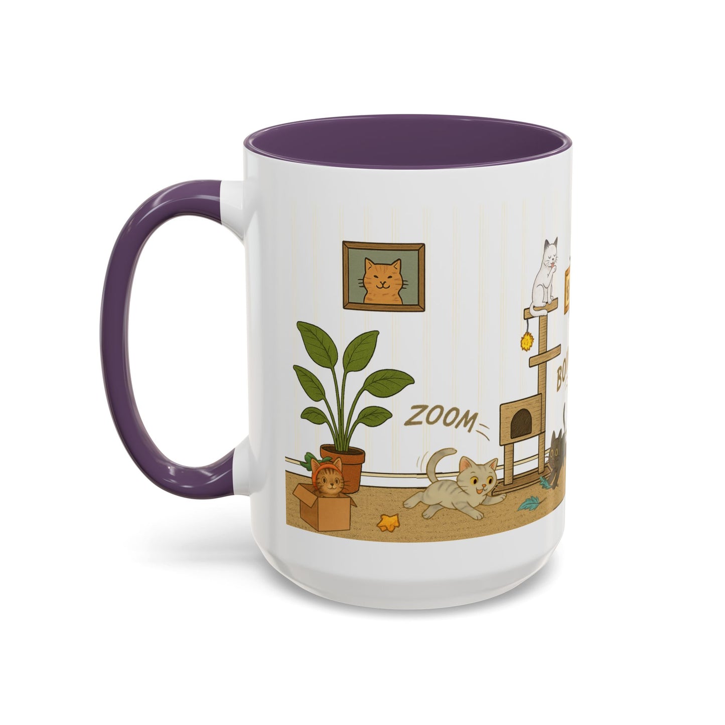 Cat House Zoomies – Cat Lovers Accent Mug