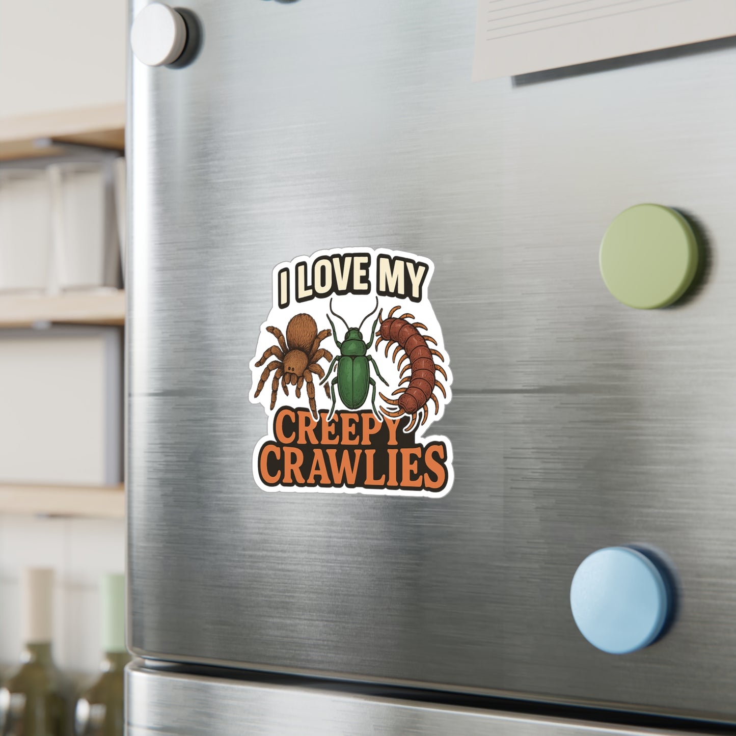 I Love My Creepy Crawlies – Vinyl Sticker