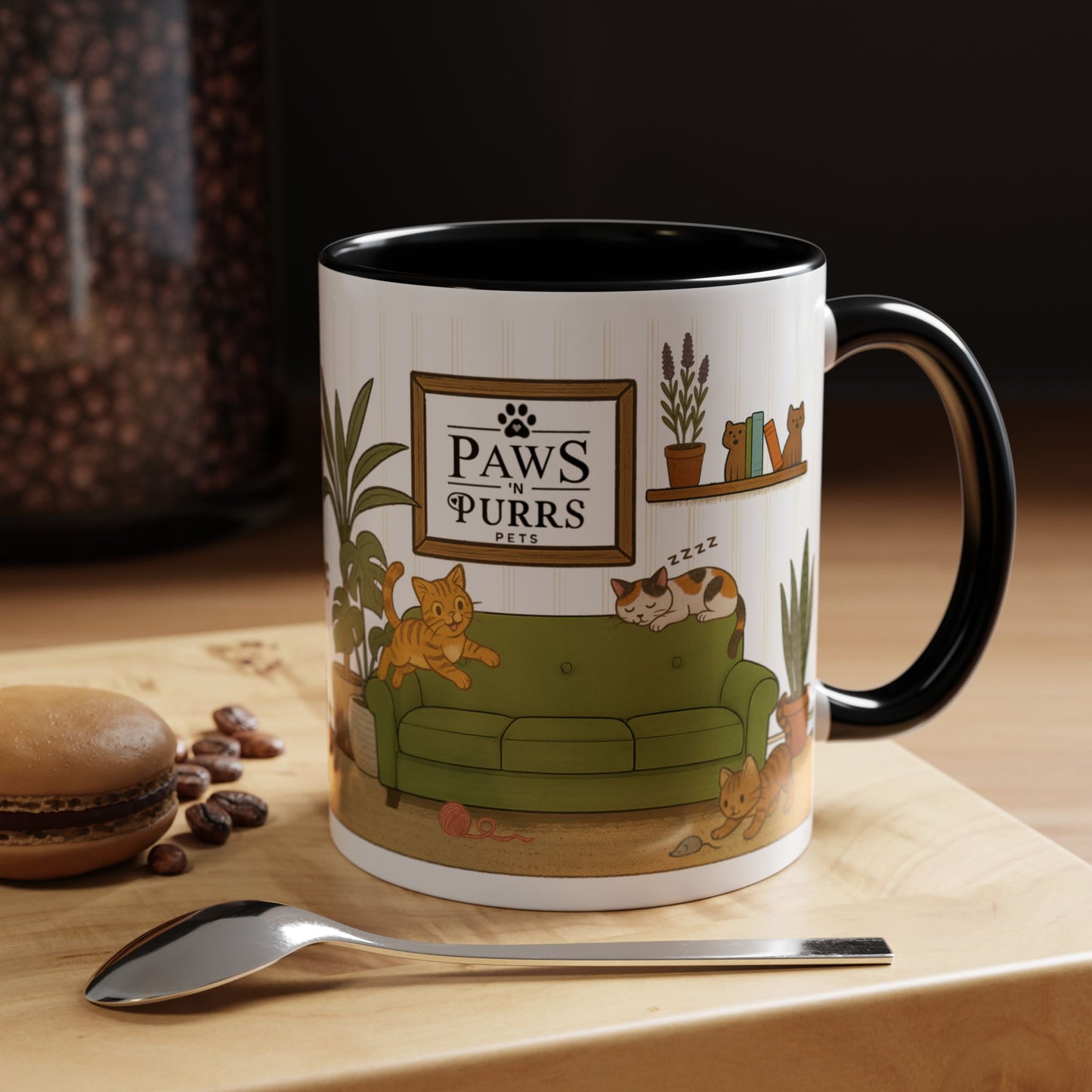 Cat House Zoomies – Cat Lovers Accent Mug