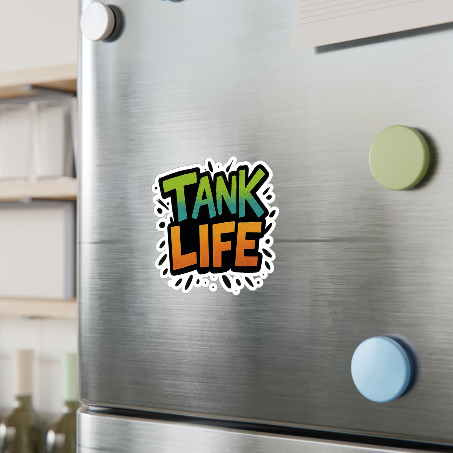 Tank Life – Aquarium Hobbyist Vinyl Sticker