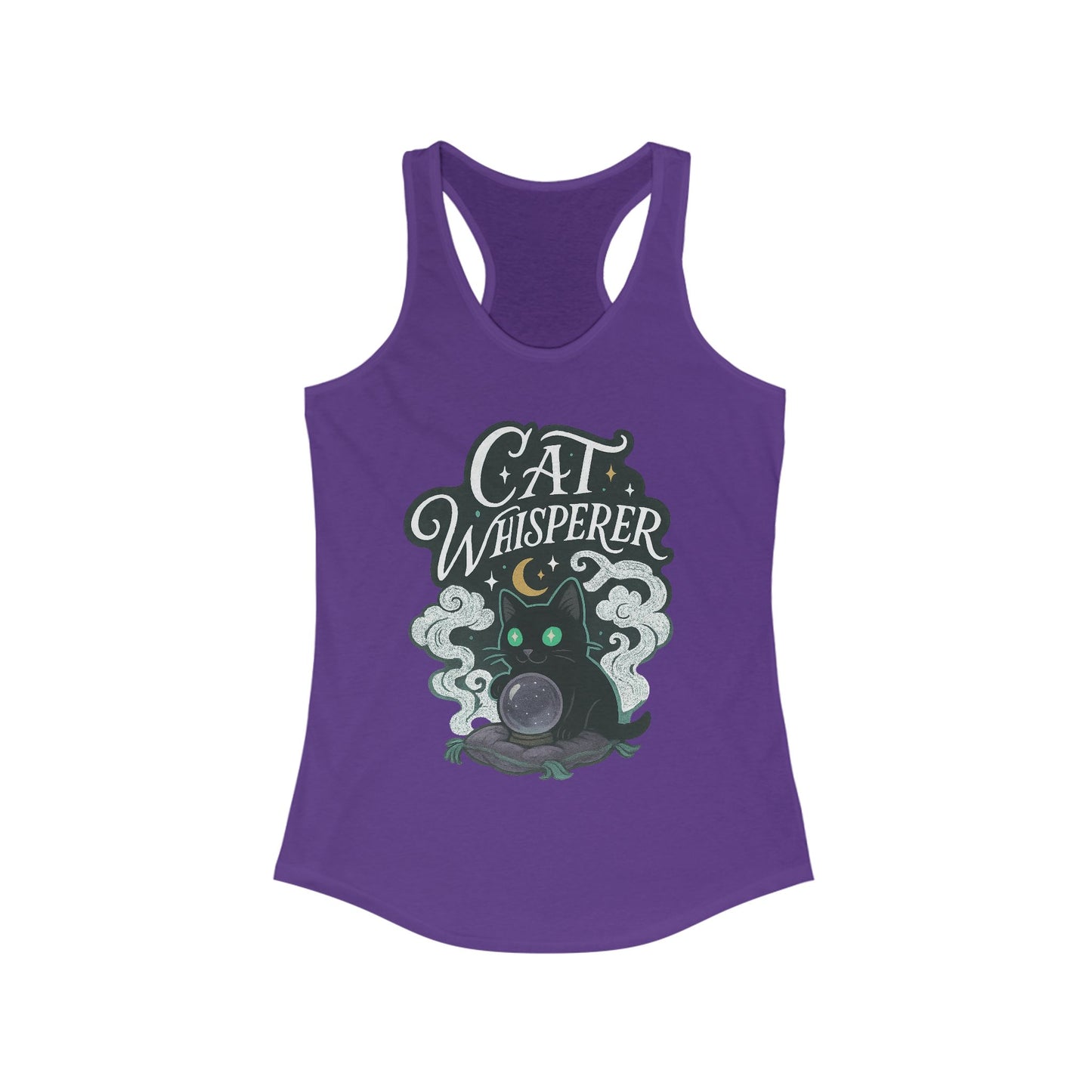 Cat Whisperer - Seasonal Only - Women’s Racerback Tank Top
