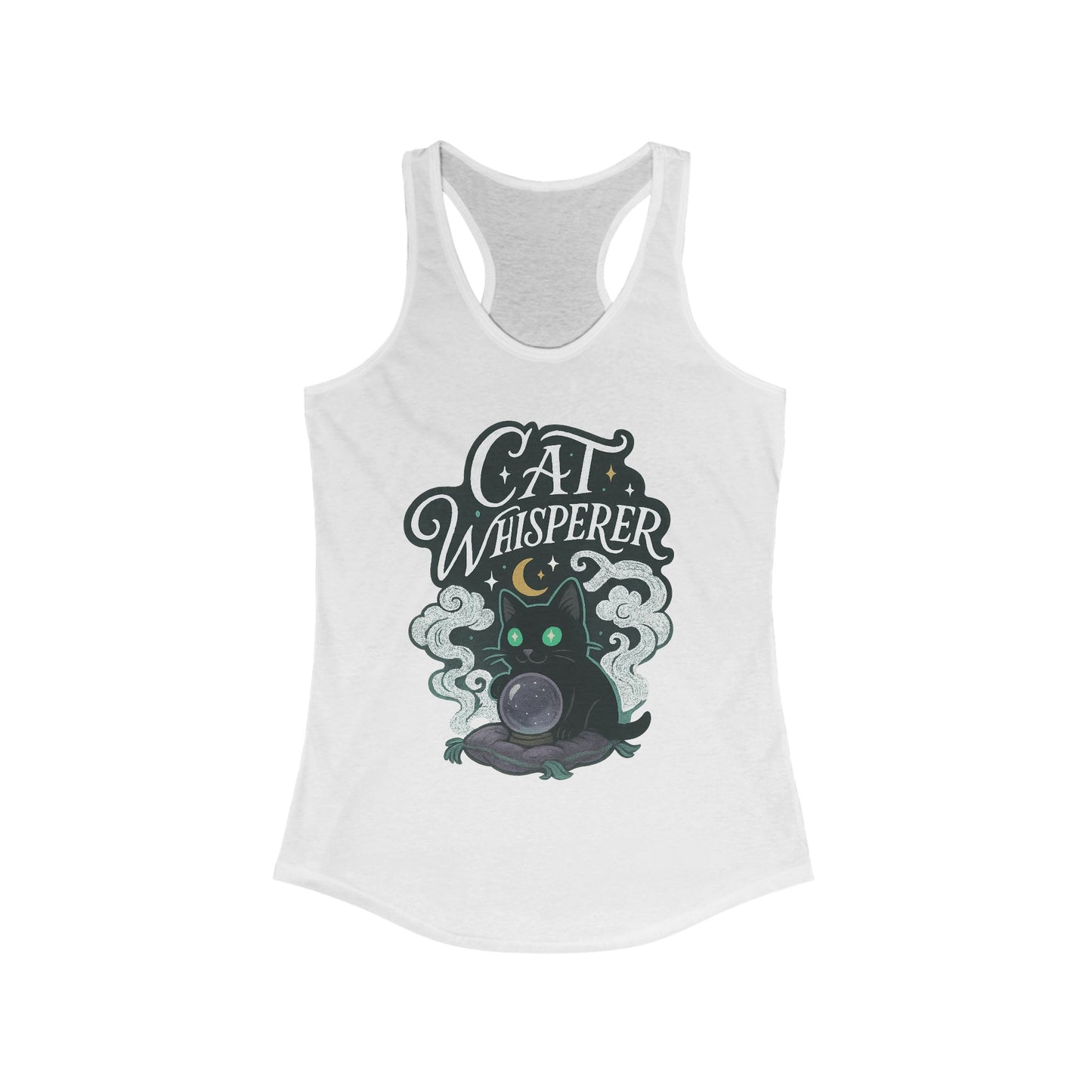 Cat Whisperer - Seasonal Only - Women’s Racerback Tank Top