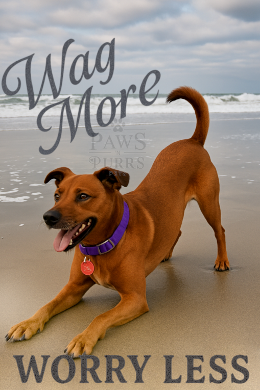 Life Lessons from our Pets: "Worry Less" Digital Art Set – 10-Image Download