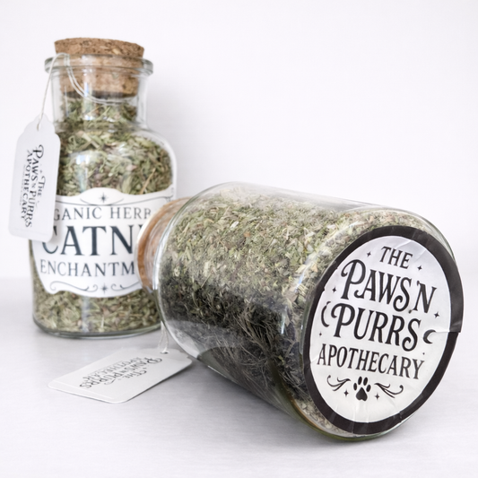 Organic Herbal Catnip Enchantments – Bottles & Vials