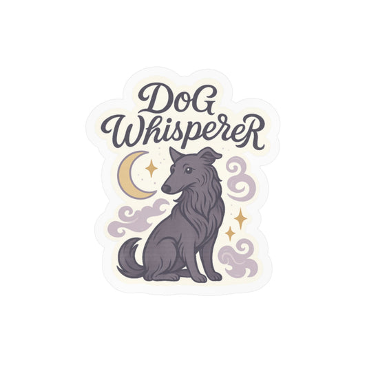 Dog Whisperer - Dog Design Sticker