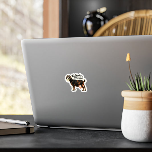 Udderly Obsessed - Nubian Goat Sticker