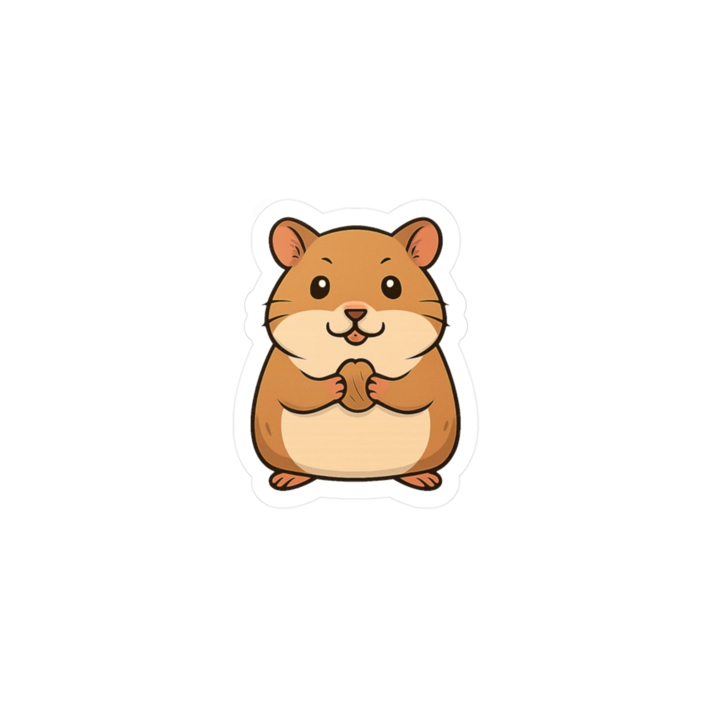 Powered by Snacks - Hamster Sticker