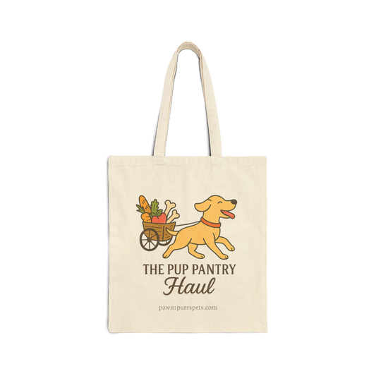Good Boy Grocery and Pup Pantry Designs - Dog Canvas Tote Bag
