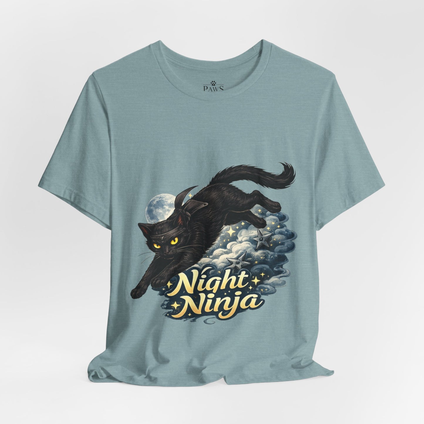 Night Ninja - Soft Unisex Cat T-Shirt