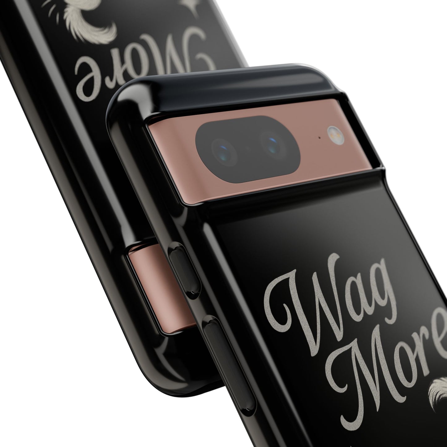 Wag More, Worry Less – Dog Phone Case