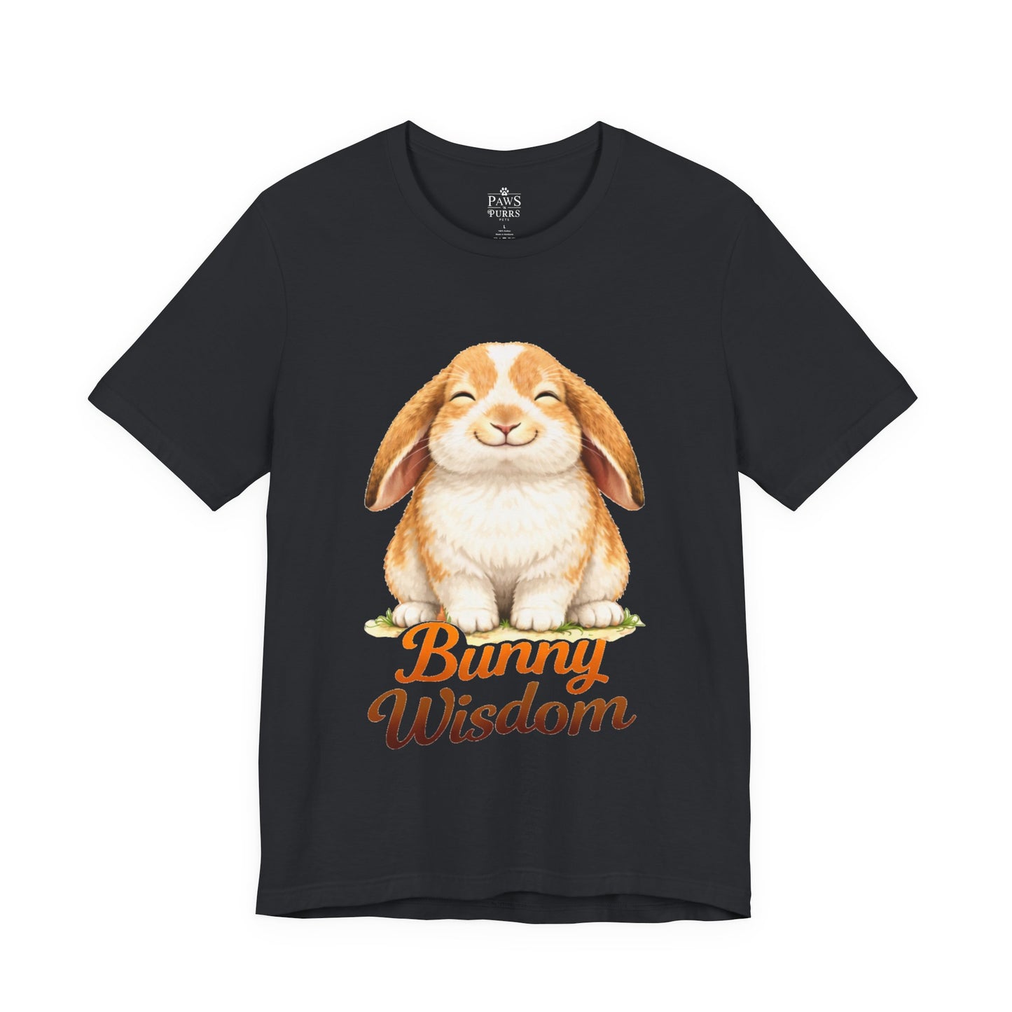 Bunny Wisdom - Soft Unisex Cat T-Shirt
