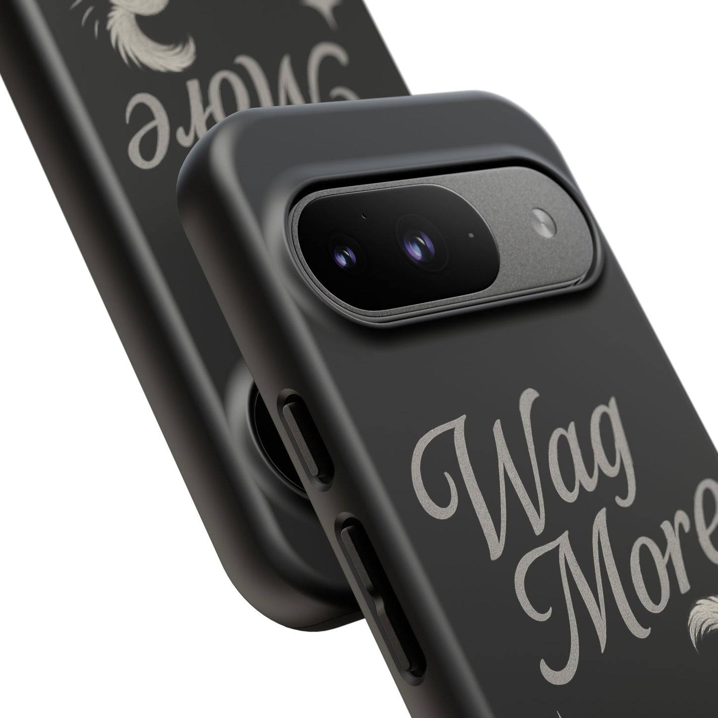 Wag More, Worry Less – Dog Phone Case
