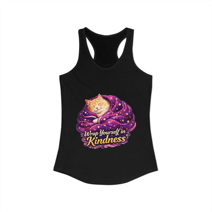 Wrap Yourself in Kindness – Women’s Racerback Tank Top