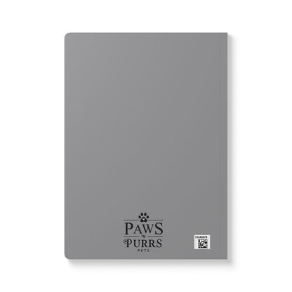 Personalized Image: Born of Stardust & Shadows - Whimsical Cat Journal