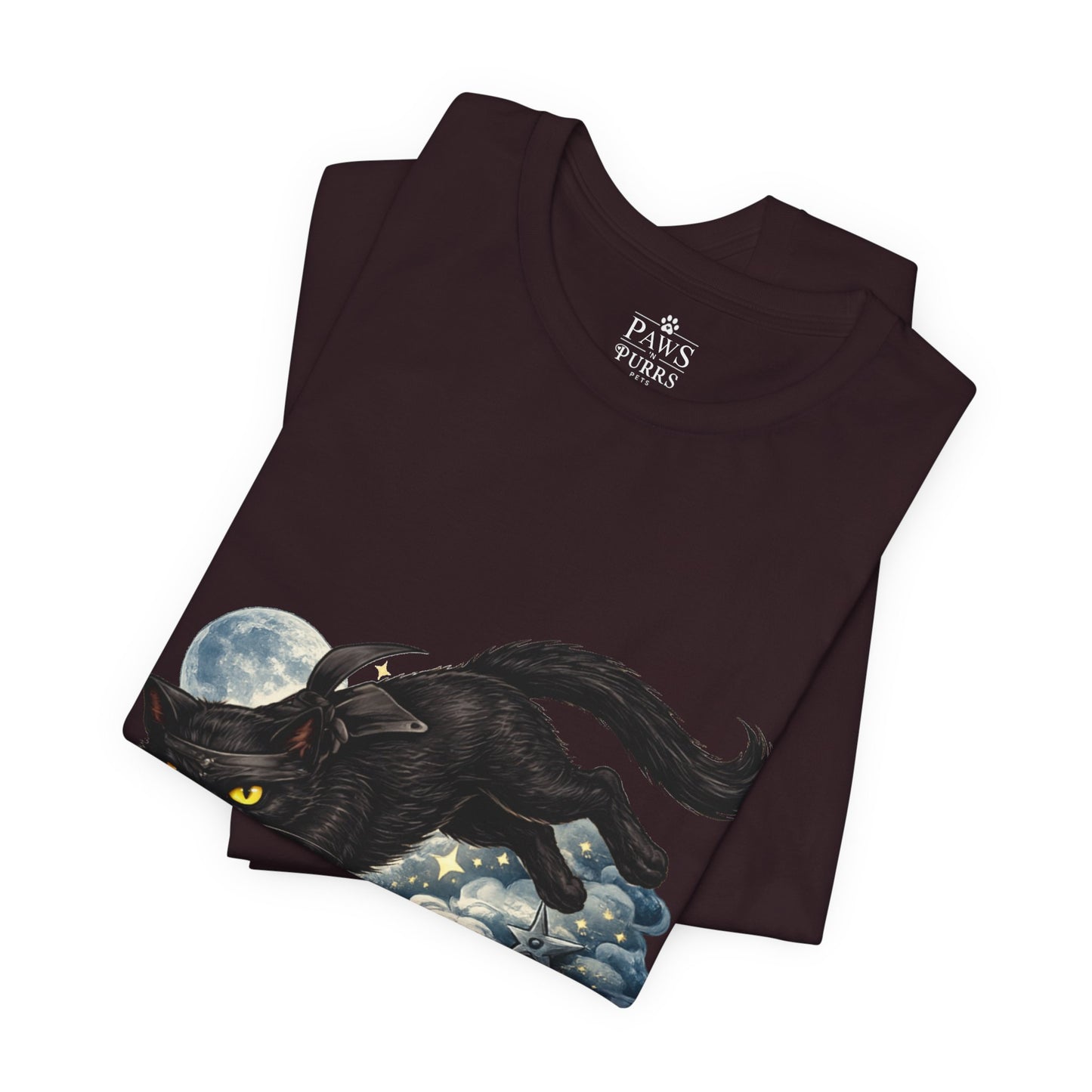Night Ninja - Soft Unisex Cat T-Shirt