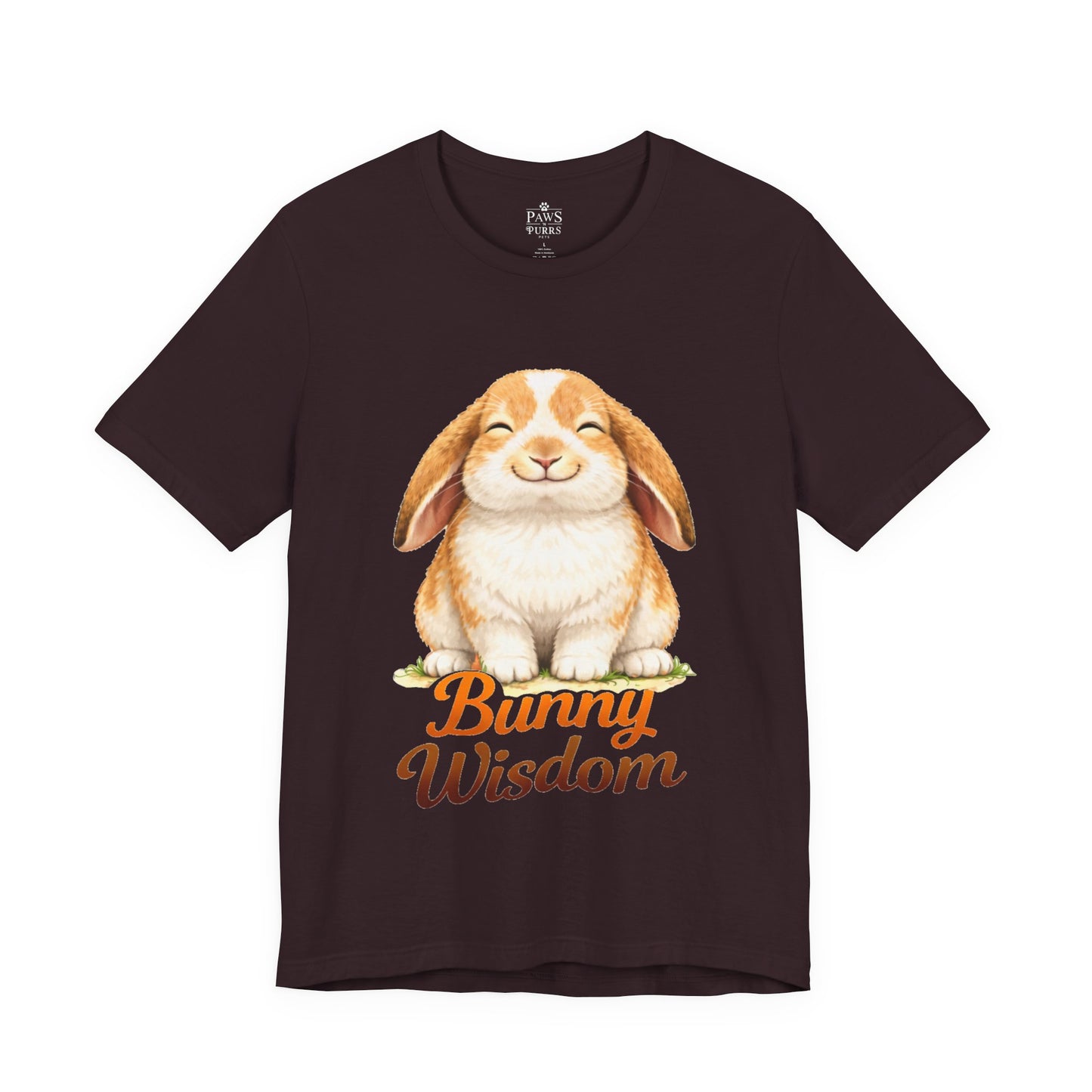 Bunny Wisdom - Soft Unisex Cat T-Shirt