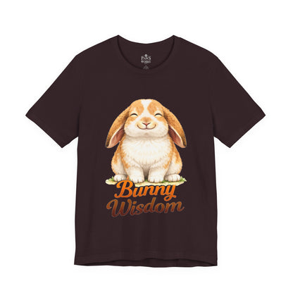 Bunny Wisdom - Soft Unisex Cat T-Shirt