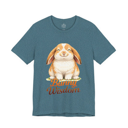 Bunny Wisdom - Soft Unisex Cat T-Shirt