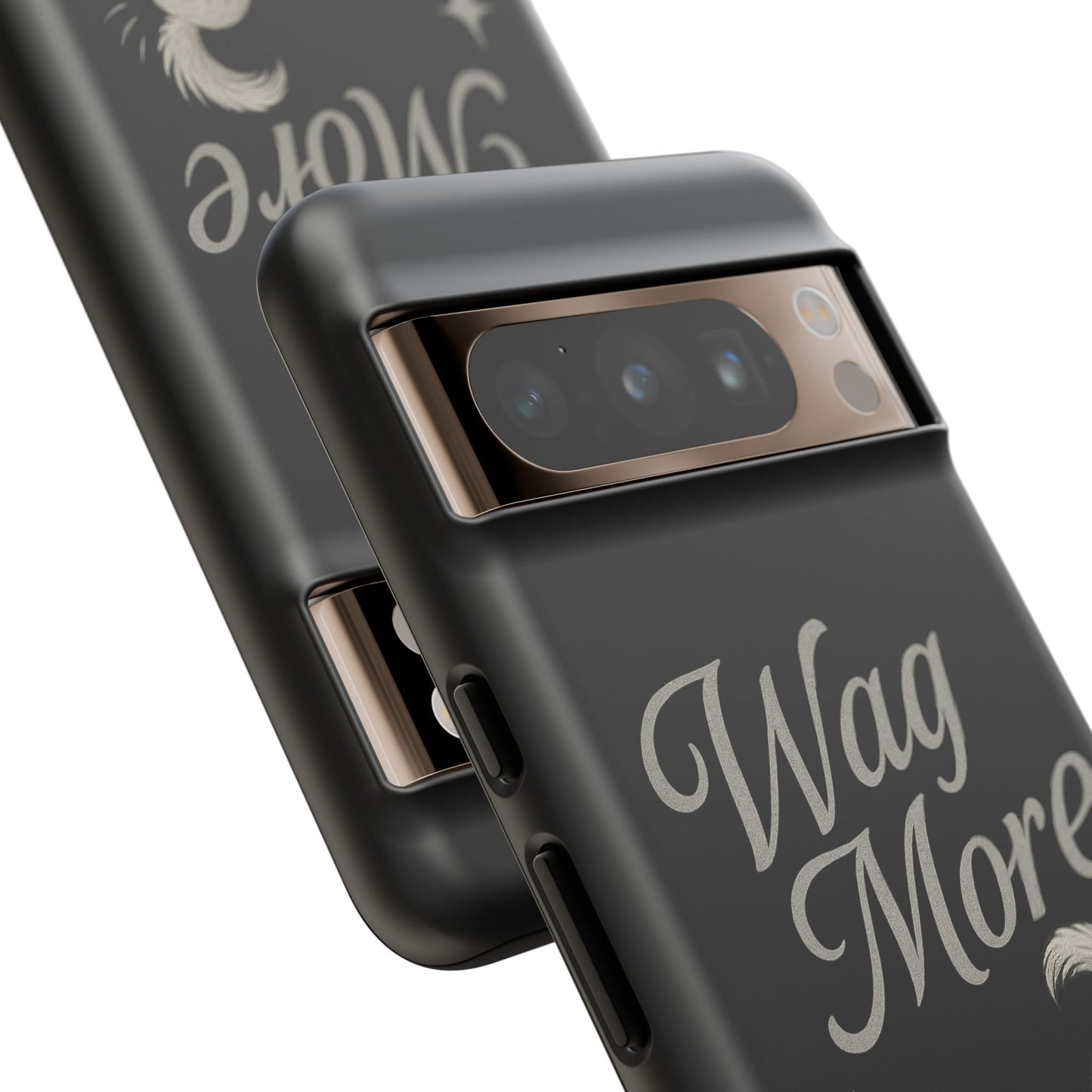 Wag More, Worry Less – Dog Phone Case