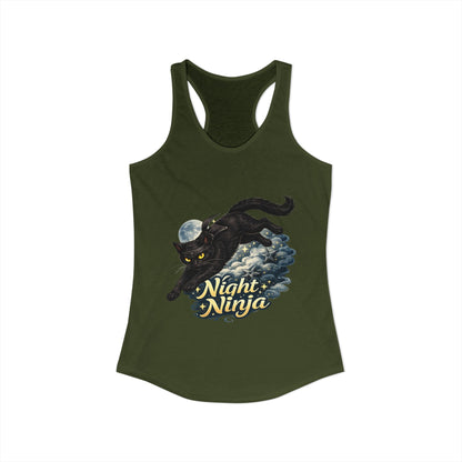 Night Ninja – Women’s Racerback Tank Top