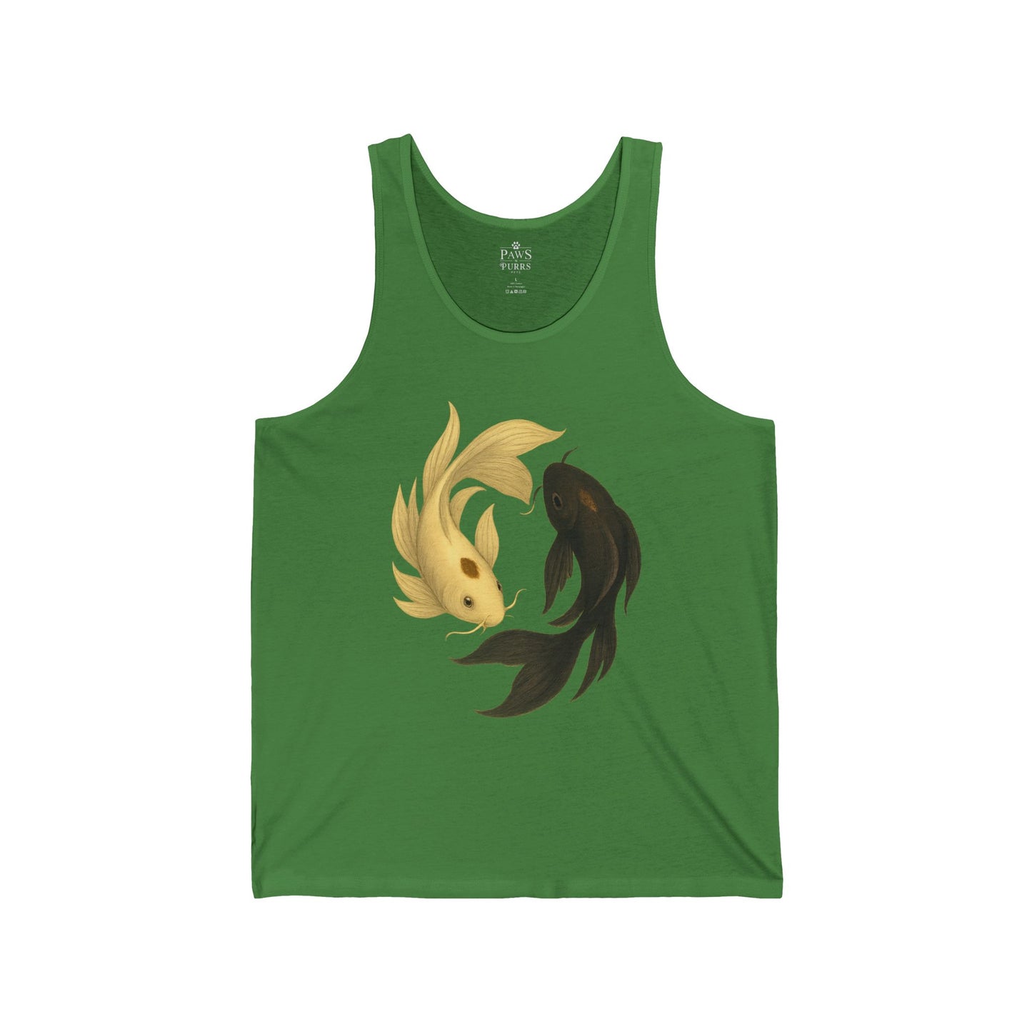 Yin Yang Koi – Mystical Fish Classic Tank Top