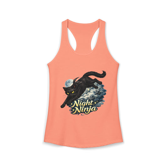 Night Ninja – Women’s Racerback Tank Top