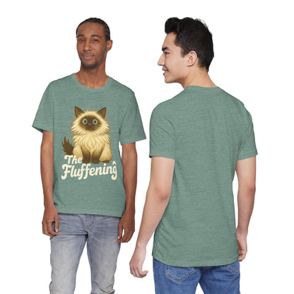 The Fluffening - Soft Unisex Cat T-Shirt