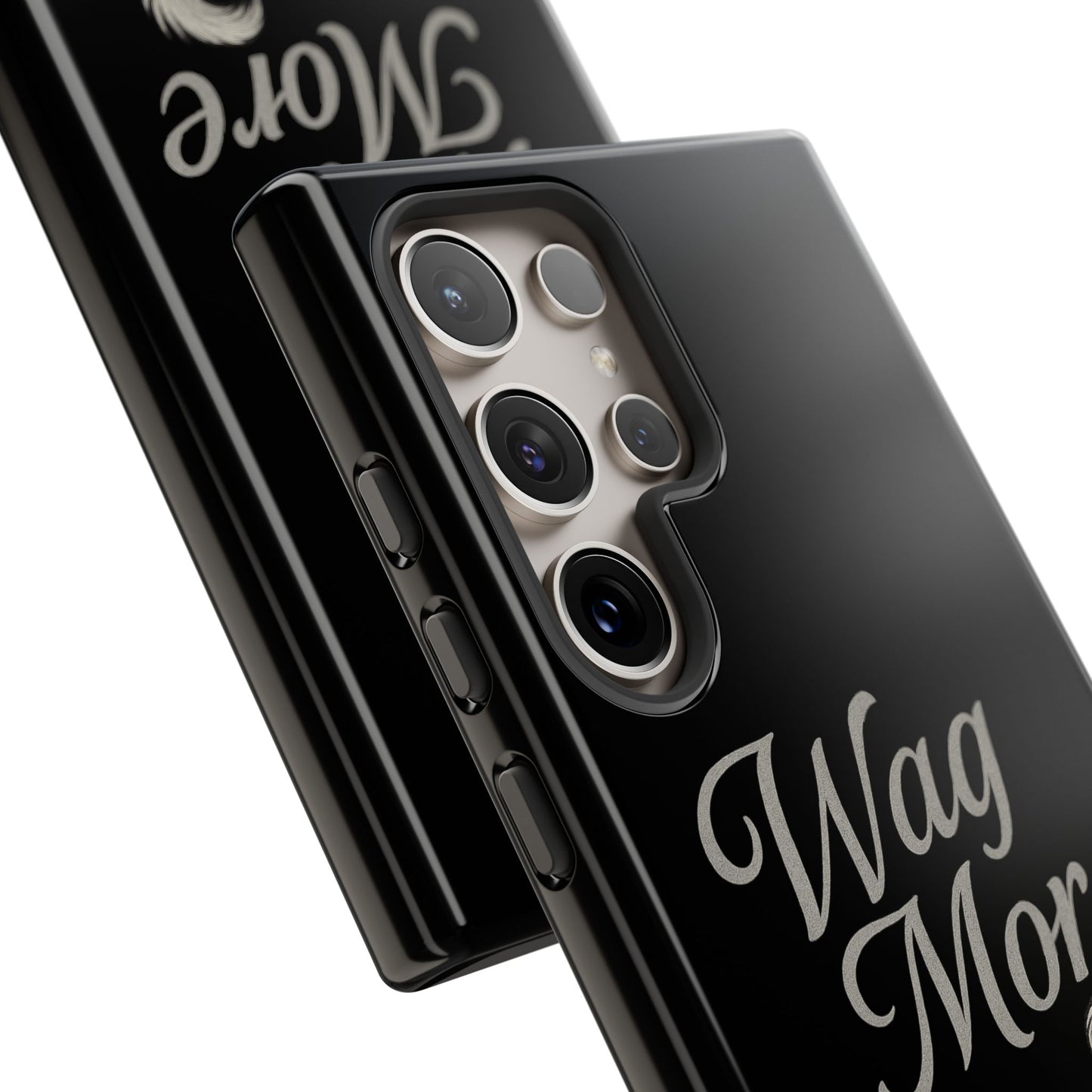 Wag More, Worry Less – Dog Phone Case