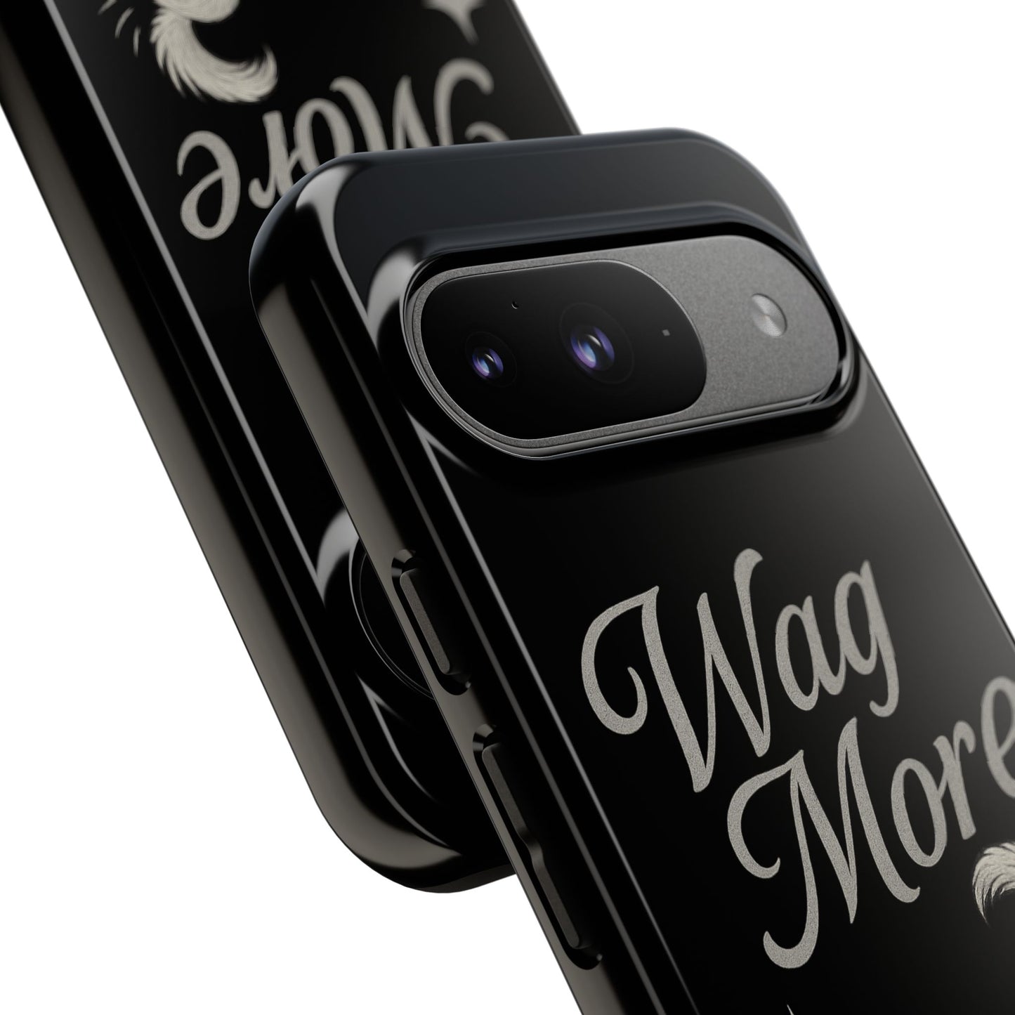 Wag More, Worry Less – Dog Phone Case