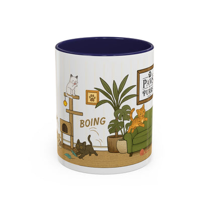 Cat House Zoomies – Cat Lovers Accent Mug