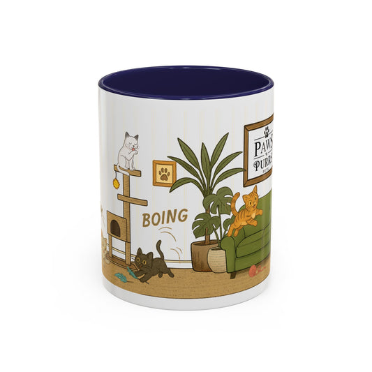 Cat House Zoomies – Cat Lovers Accent Mug