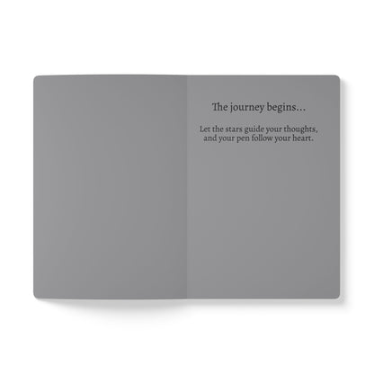 Personalized Image: Born of Stardust & Magic - Whimsical Cat Journal
