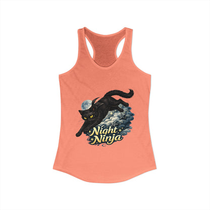 Night Ninja – Women’s Racerback Tank Top