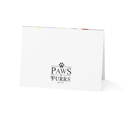 My Best Friend: Thank You – Cat Art Greeting Card