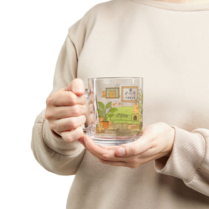 Cat House Zoomies - 10oz Glass Mug