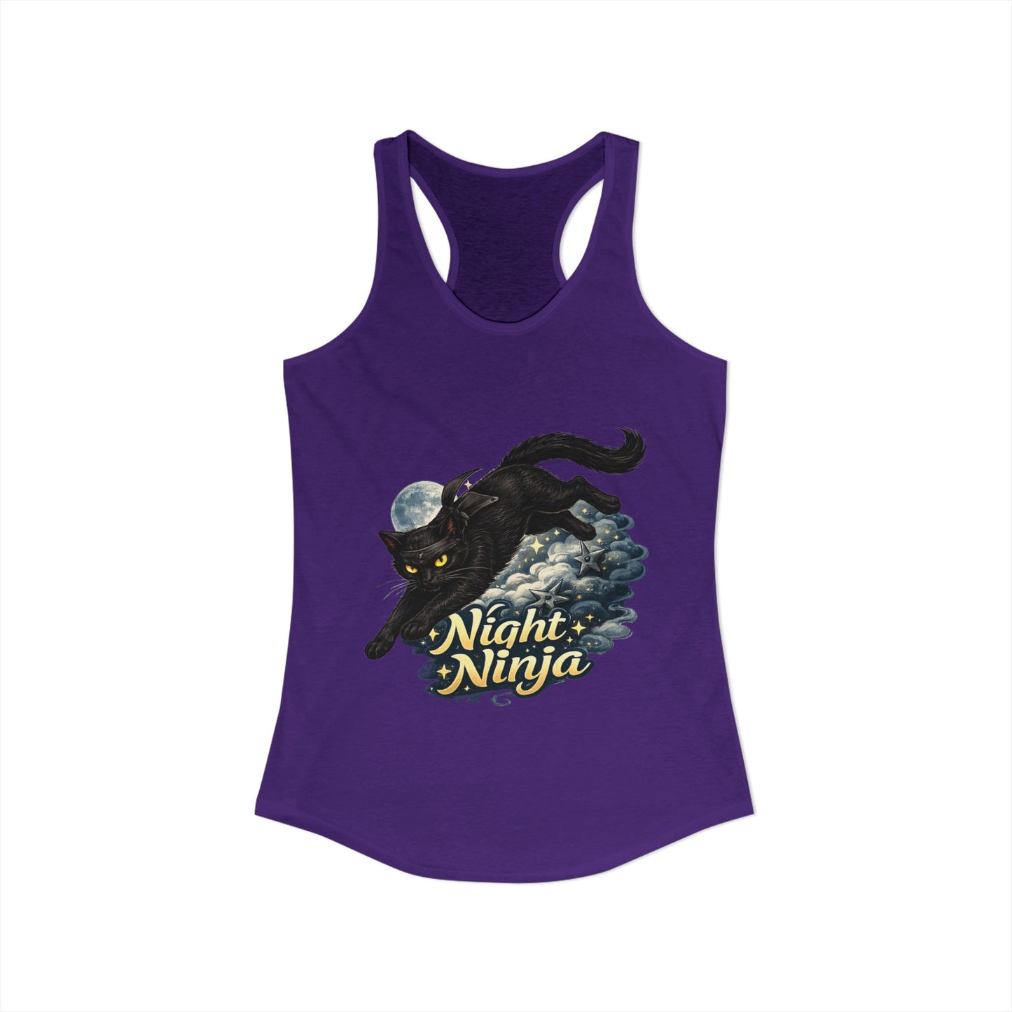 Night Ninja – Women’s Racerback Tank Top