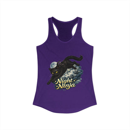 Night Ninja – Women’s Racerback Tank Top