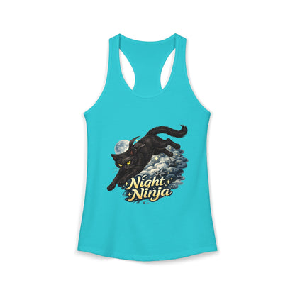 Night Ninja – Women’s Racerback Tank Top