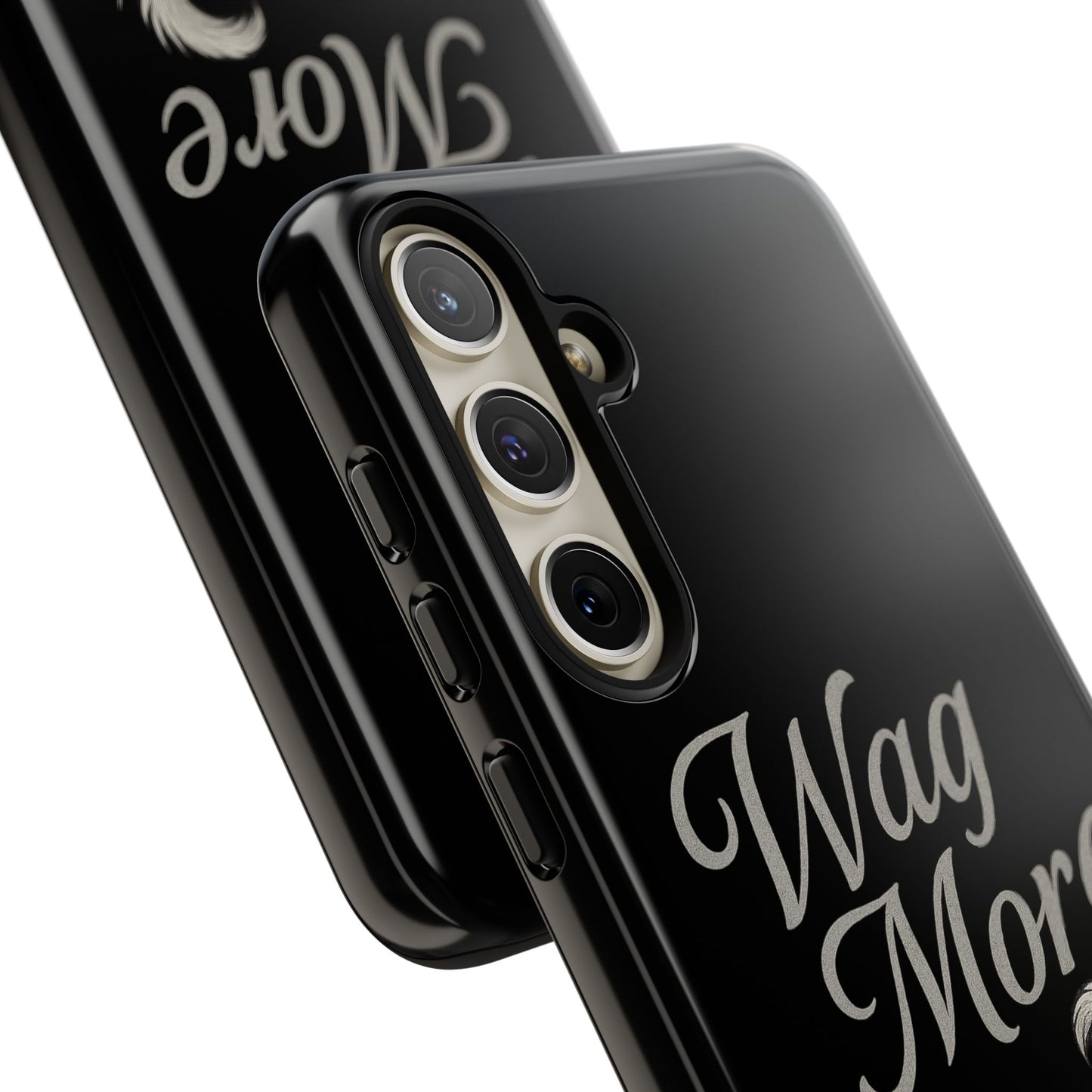 Wag More, Worry Less – Dog Phone Case