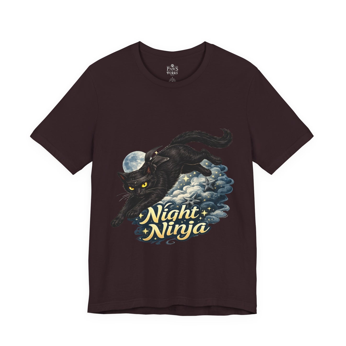 Night Ninja - Soft Unisex Cat T-Shirt
