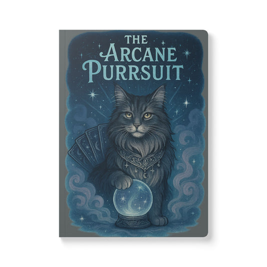 The Arcane Purrsuit - Whimsical Cat Journal